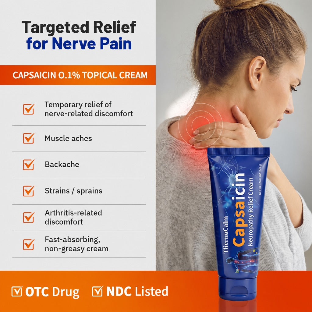 ThermaCalm Capsaicin Relief Cream
